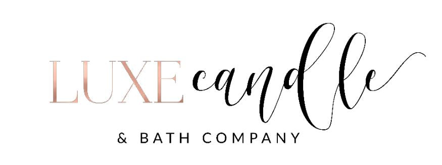 luxe candle and bath