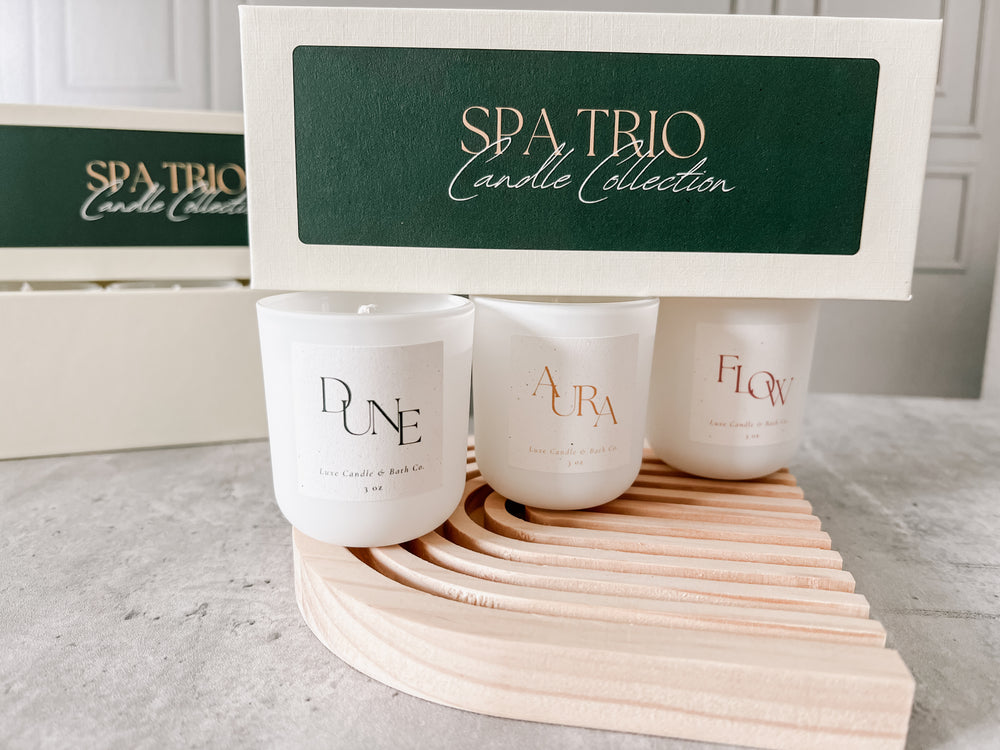 Spa Collection Candle Trio - Gift Set
