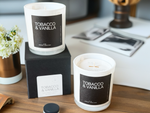 Tobacco & Vanilla -  8 oz. Signature Candle