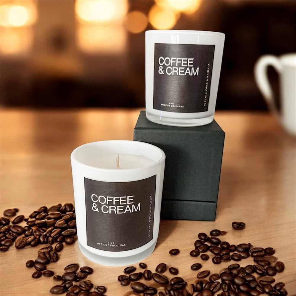 Coffee and Cream -  8 oz. Signature Candle